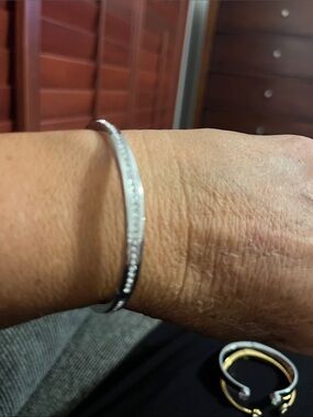 Kate spade Silver Bangle Bracelet - Silver